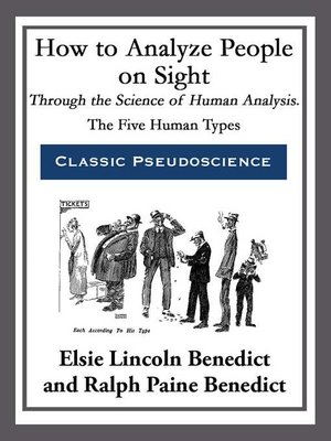 cover image of How to Analyze People on Sight Through the Science of Human Analysis